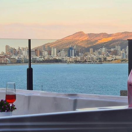 Luxury Apartment With Private Hot Tub By Poniente Beach Бенидорм Экстерьер фото
