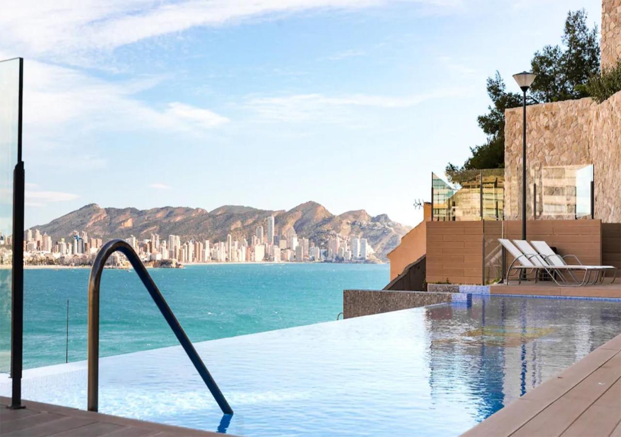 Luxury Apartment With Private Hot Tub By Poniente Beach Бенидорм Экстерьер фото